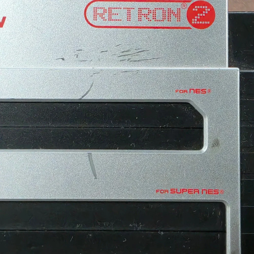 Hyperkin Retron 2 Gaming Console Good NES SNES Dual Slot System - Untested